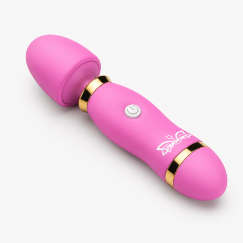 AV G-Spot and Clitoris Stick Vibrator – Pink